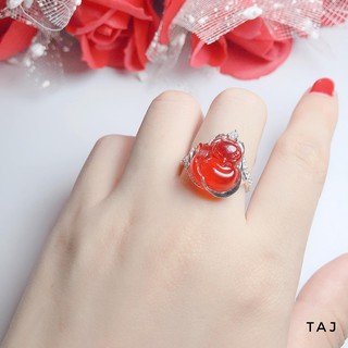nhẫn hồ ly bạc ta nhiều màu tk5