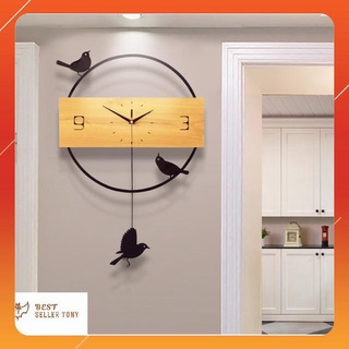 PAN- Đồng hồ quả lắc treo tường Bird cao cấp [Best Seller Tony] 🍀 𝐅𝐑𝐄𝐄𝐒𝐇𝐈𝐏 🍀