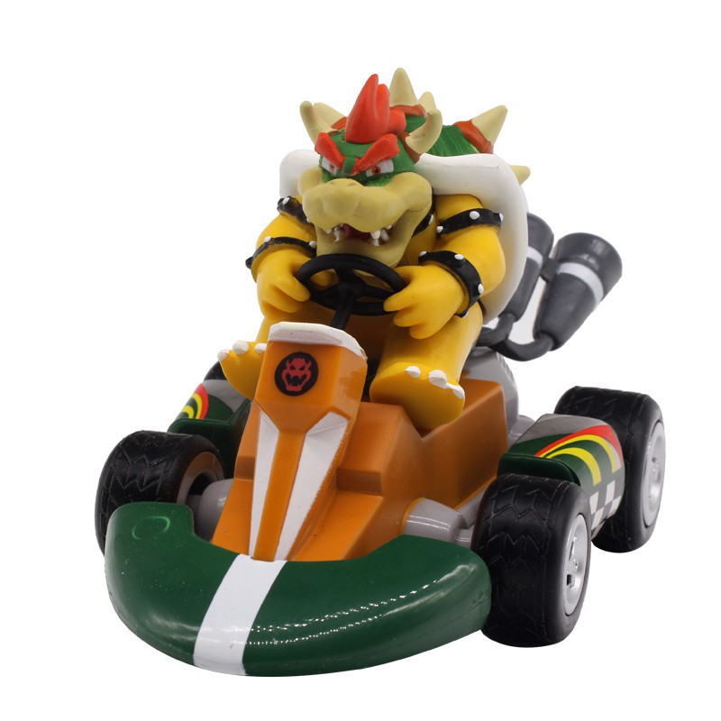 🔥Hàng sẵn sàng🔥【 Leacat 】 Hình ảnh Super Mario Bros 13Cm Nhật Bản Anime Luigi Khủng Long Donkey Kong Bowser Kart Kéo Xe Pvc Figma Kids Hot Toys