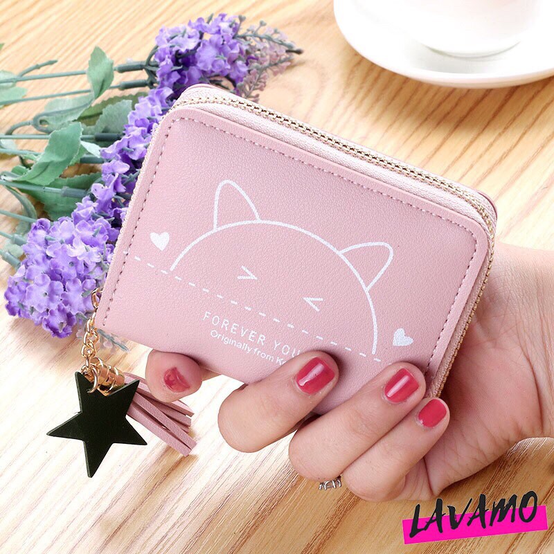 Ví bóp hộp mini có chữ Forever lovely