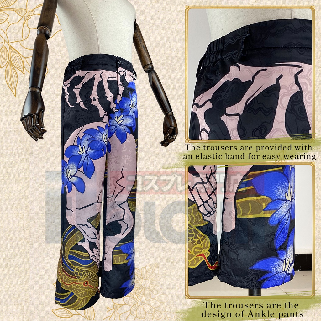 HOLOUN Tokyo Revengers Quần hóa trang nhân vật anime Bonten Rindo Haitani 19 Halloween Christmas Gift