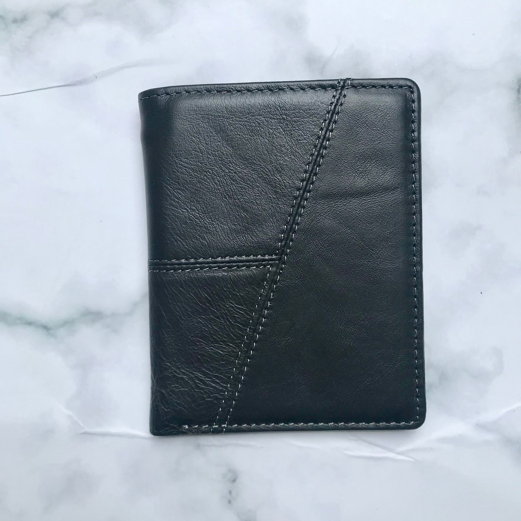 Ví Đứng Cầm Tay Da Sáp Mạnh Mẽ Saigon Leather WD015