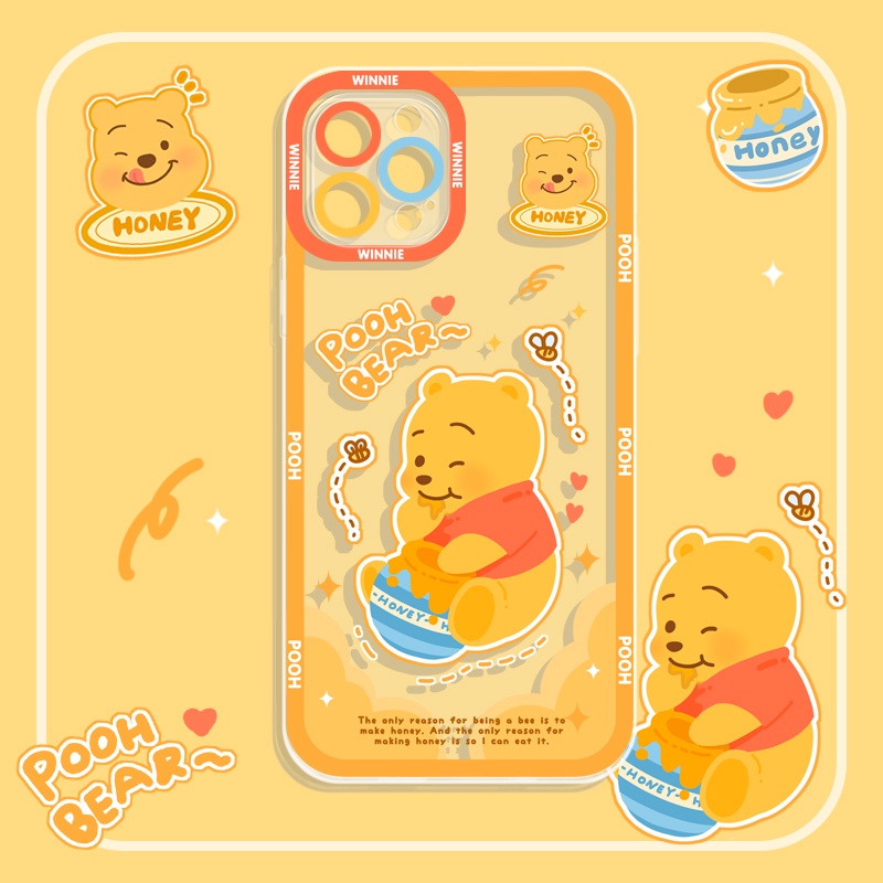 Ốp Điện Thoại Mềm Trong Suốt Chống Sốc In Hình Hoạt Hình Disney Cho iPhone 11 13 12 Pro Max SE 2020 X XR XS ip 8 7 6Plus 5