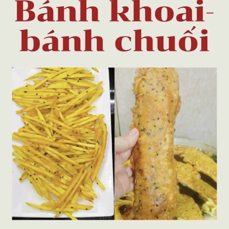 Bột Chiên Chuối Trộn Đủ Vị 5KG