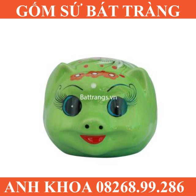 Heo đất tiết kiệm - Gốm sứ Bát Tràng Anh Khoa
