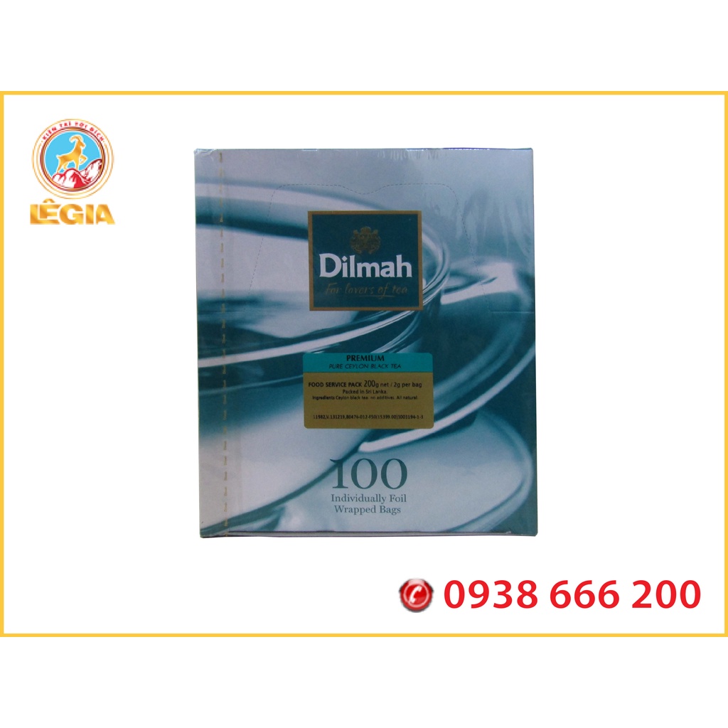 Trà DILMAH Trà Đen 100 (200G) - DILMAH PREMIUM BLACK TEA 100