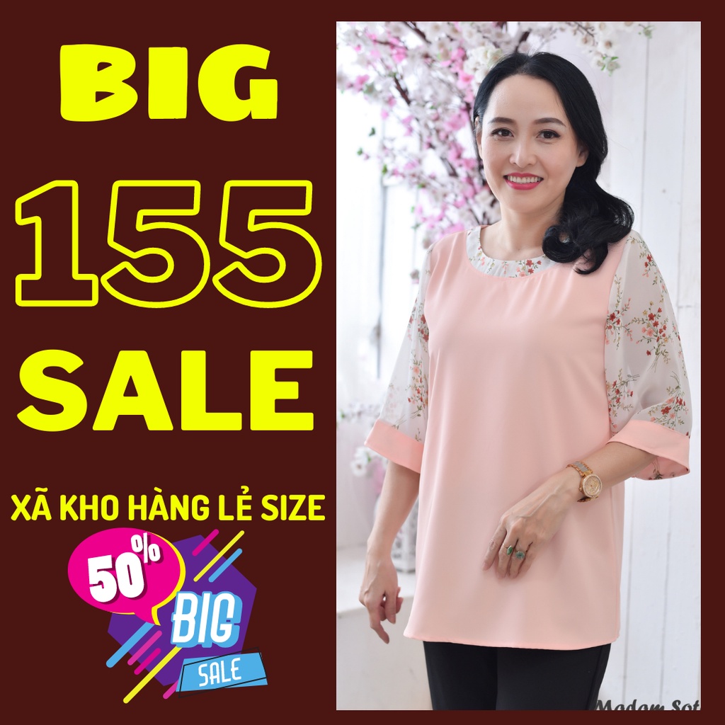 Madam Sotoni - Thời trang trung niên - Áo kiểu nữ trung niên - MGHTH906