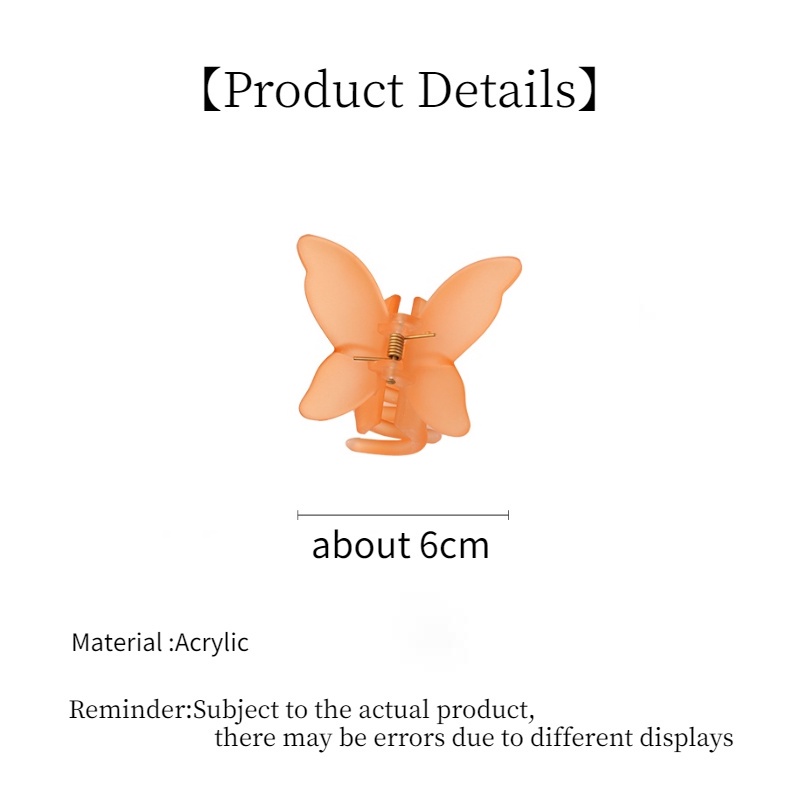 Kẹp Tóc Hình Bướm Phong Cách Hàn Quốc Mới