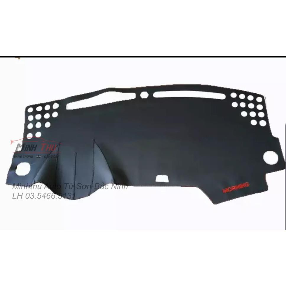 Thảm Taplo Da Carbon Xe Kia Moning 2012-2019