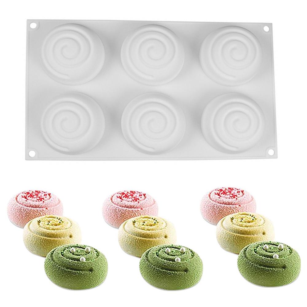 AUGUSTINA Khuôn Silicone Làm Bánh Tạo Hình 3D Độc Đáo Tiện Dụng