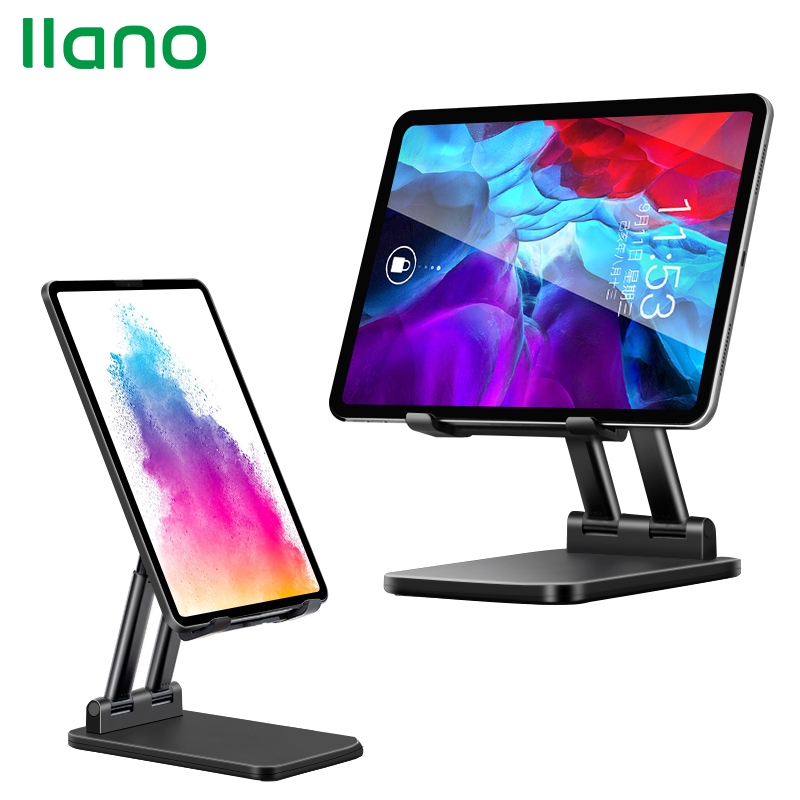 Giá đỡ để bàn LLANO có thể gấp gọn thông dụng cho iPad/ điện thoại/ máy tính bảng