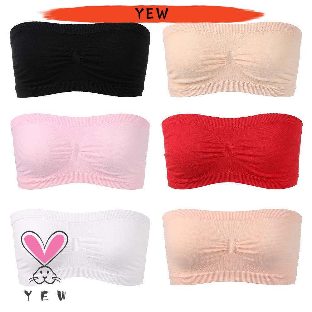 Áo Lót Ống Không Dây Co Giãn Nhiều Màu Sắc Dành Cho Nữ