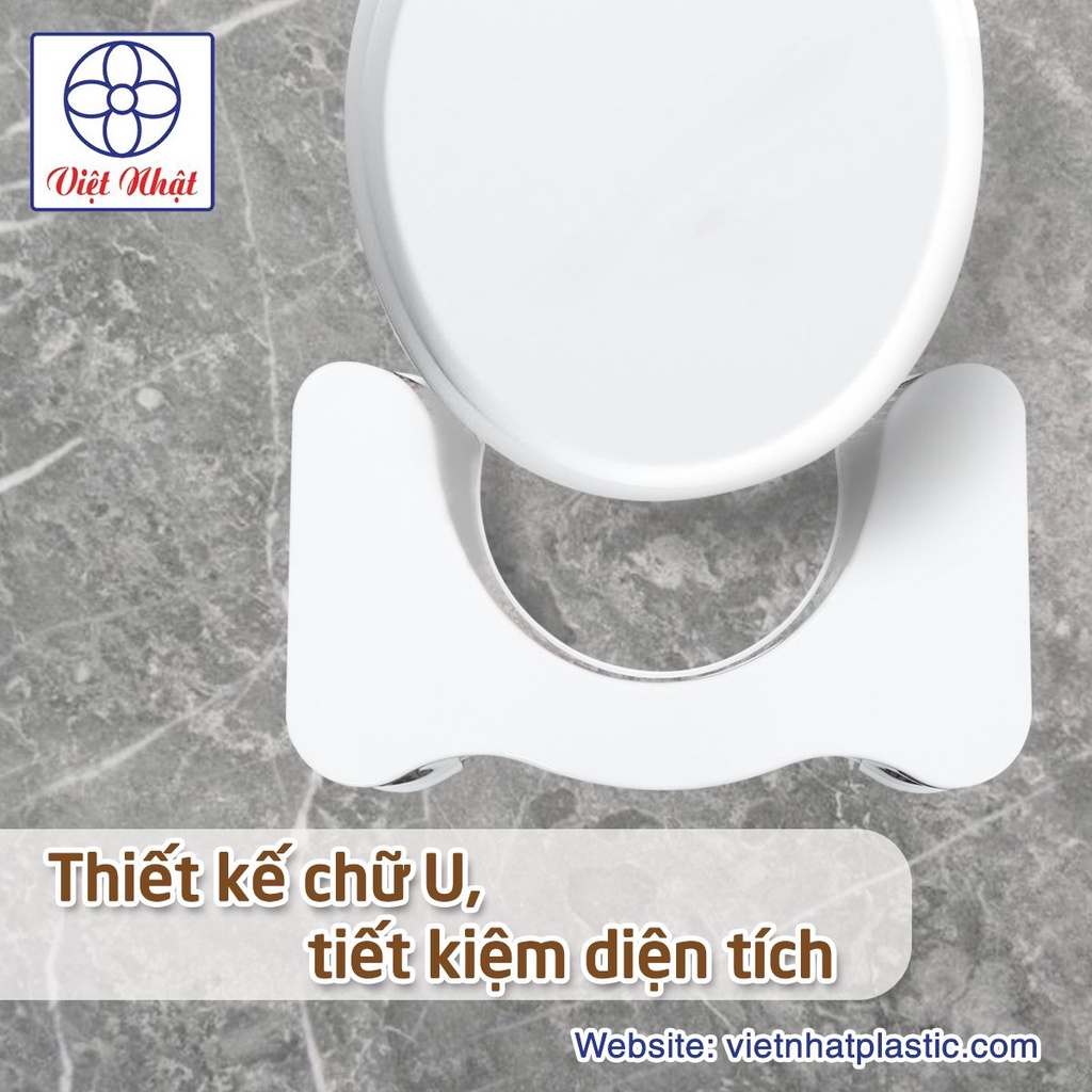Ghế Kế Chân Toilet 2136, Ghế Hỗ Trợ Đi Vệ Sinh Cải Thiện Sức Khỏe Cho Người Dùng