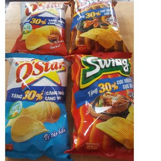 snack khoai tây o'star đủ loại .hsd shop cập nhật luôn luôn mới!