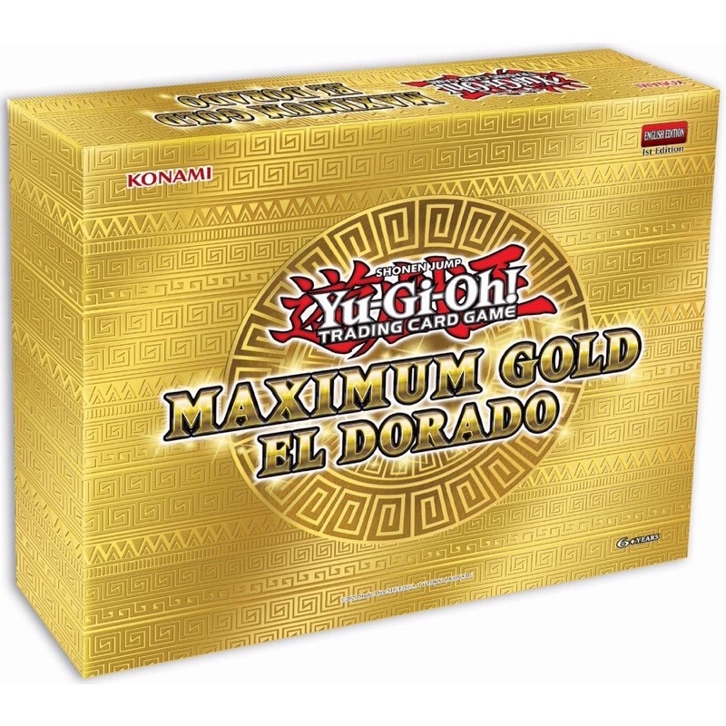 Hộp bài YuGiOh Maximum Gold El Dorado - Nhập Mỹ - Chính hãng Konami