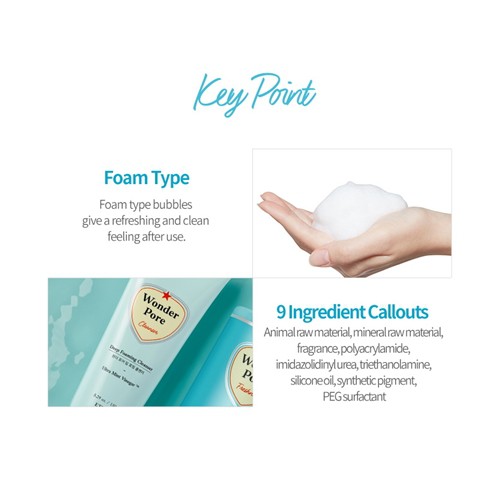 [Hàng mới về] Sữa Rửa Mặt Etude House Tạo Bọt Làm Sạch Sâu Lỗ Chân Lông 150g