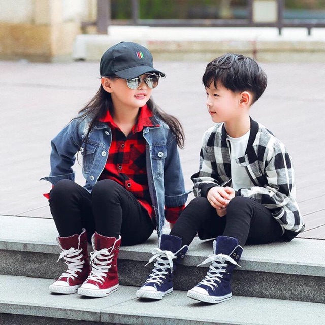 Giầy cao cổ cho bé