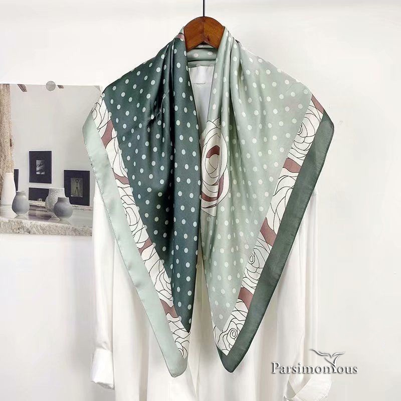 Khăn Quàng Cổ Chống Nắng Thoáng Khí In Họa Tiết Thời Trang 90cm (35.4inch) Cho Phụ Nữ Hồi Giáo WJ1006-112