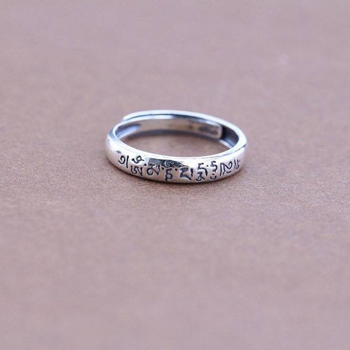 NHẪN OM MANI PADME HUM _oversize