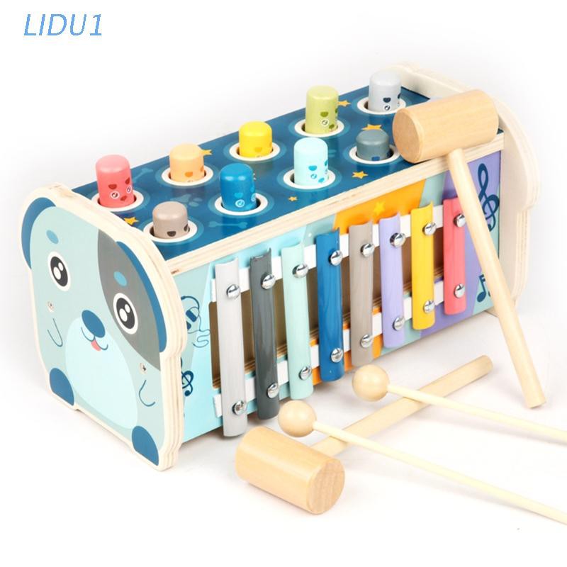 Đồ Chơi Gõ Phím Đàn Piano Hình Cún / Chuột Hamster Cho Bé Lidu1