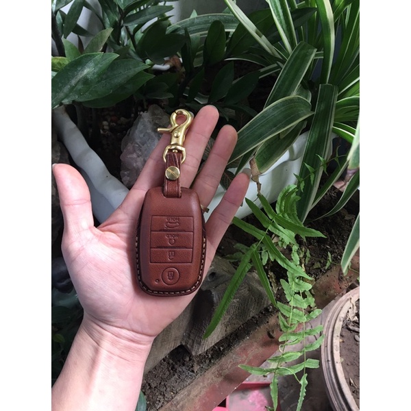 Bao Da Chìa khoá ô tô Kia Seltos , Sonet, morning, k3 bản khoá 3,4 nút