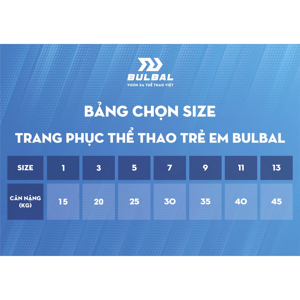 Quần Áo Bóng Đá TRẺ EM Bulbal Predator 3 - Vải Mè Cao Cấp - Thoáng Khí, Thấm Hút Mồ Hôi