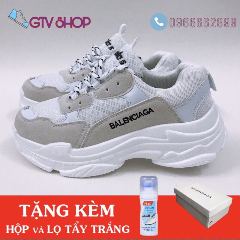 [TẶNG HỘP VÀ LỌ TẨY] Giày thể thao nam nữ ulzzang TRIP S (6 mẫu), size 36 đến 43. .