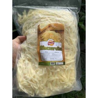 Phô Mai MOZZARELLA - Phô Mai Bào Sợi Làm Bánh Pizza Chuẩn Ngon Túi 1KG