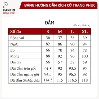 Đầm công sở thời trang FDC92400 - PANTIO