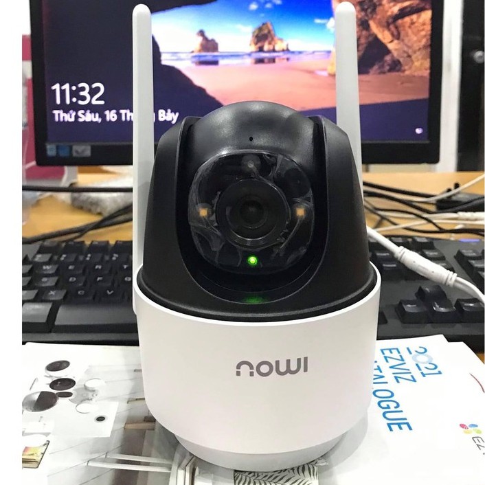 Camera 4M PTZ (XOAY 360) WIFI Ngoài Trời IMOU IP - S42FP CRUISER 2K Màu Ban Đêm | BigBuy360 - bigbuy360.vn