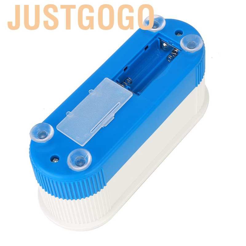 Justgogo Portable Ultrasonic Cleansing Machine Optical Glasses Contact Lens Cleaner 40kHz