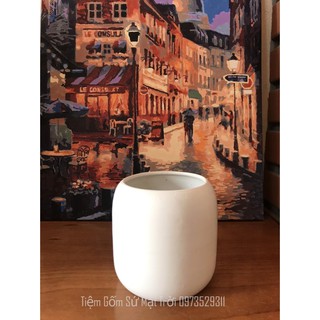 Chậu Trồng Cây Sứ Trắng 🎡GIÁ GỐC TẬN XƯỞNG🎡 Gốm Sứ Bát Tràng - Nhà Sang Vườn Đẹp