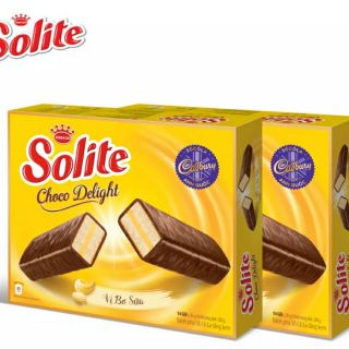 Bánh bông lan Solite phủ socola 280g combo 2 hộp
