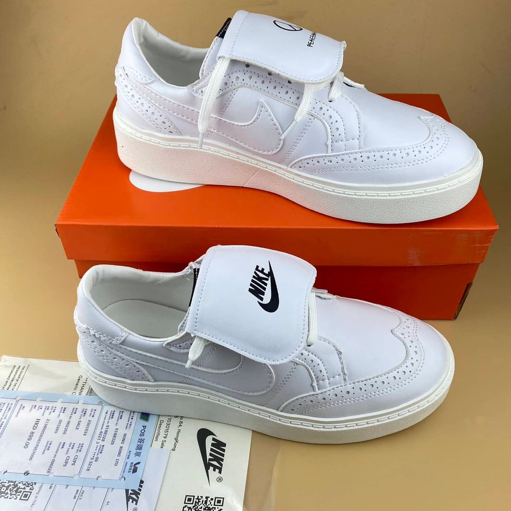 Giày Sneakers KWONDO_1 X FEACEMINUSONE, Giầy thể thao, Giầy nam Bản Hoa Cúc Mẫu giày đế cao tôn dáng dễ phối đồ full Box