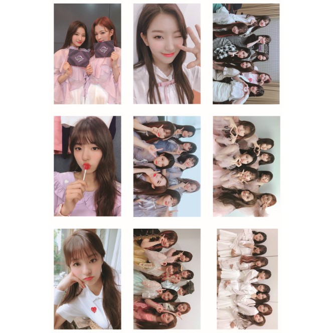 Lomo card ảnh nhóm Fromis 9 update Twitter Full 72 ảnh