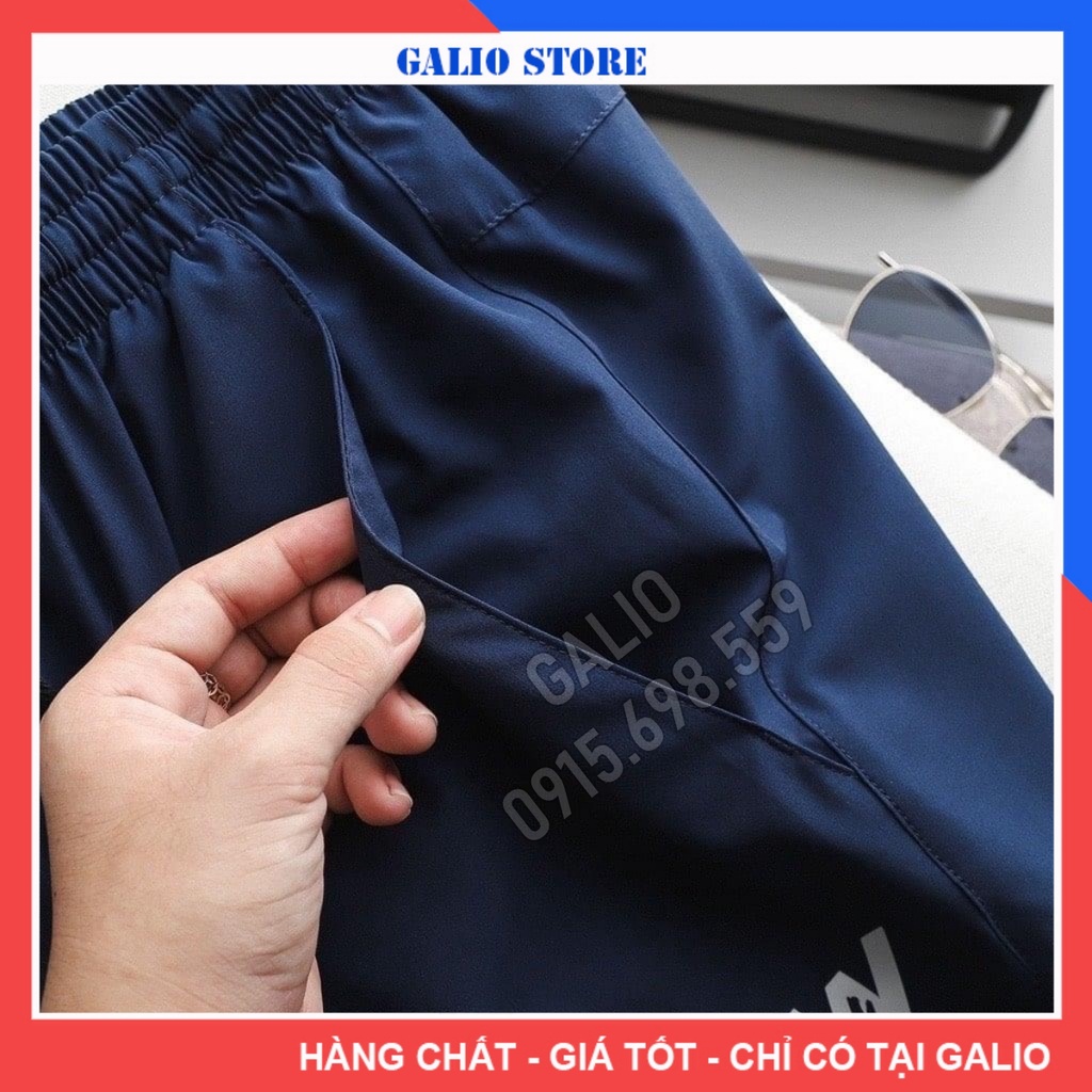 Quần Đùi Nam Thể Thao mặc nhà quần short thể thao nam vải gió mềm mịn thoải mái - GALIO | BigBuy360 - bigbuy360.vn