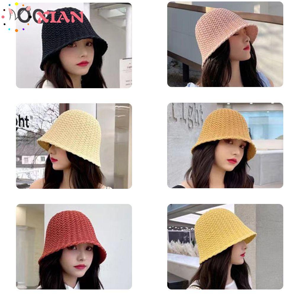 Mũ Cói Chống Nắng/Tia UV Gấp Gọn Được Thời Trang Mùa Hè Cho Nữ