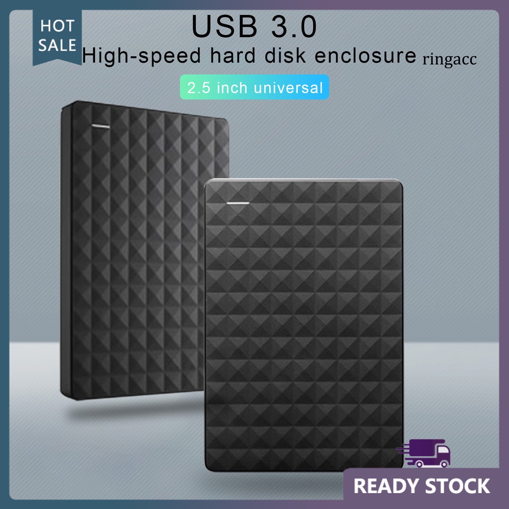 Hộp Đựng Ổ Cứng Ngoài Usb 3.0 Bằng Nhựa Chống Mài Mòn