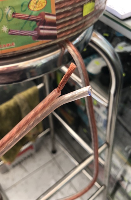 Dây tín hiệu loa loại tốt bán lẻ  từ 10 mét