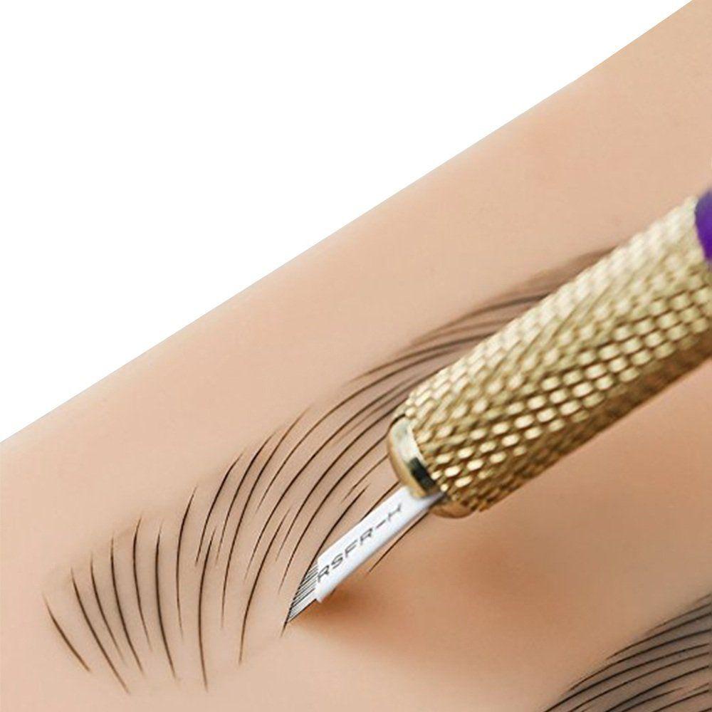 MXGOODS Da Người Bằng Silicone 3D Đàn Hồi Tập Xăm Hình