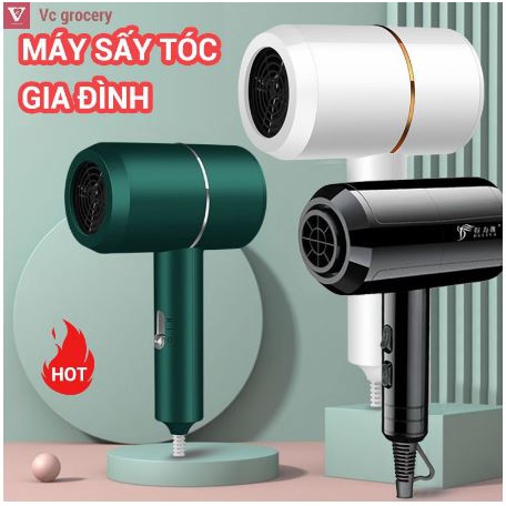 Máy sấy tóc 2 chiều nóng lạnh công suất lớn 2200W - Có thể gấp gọn