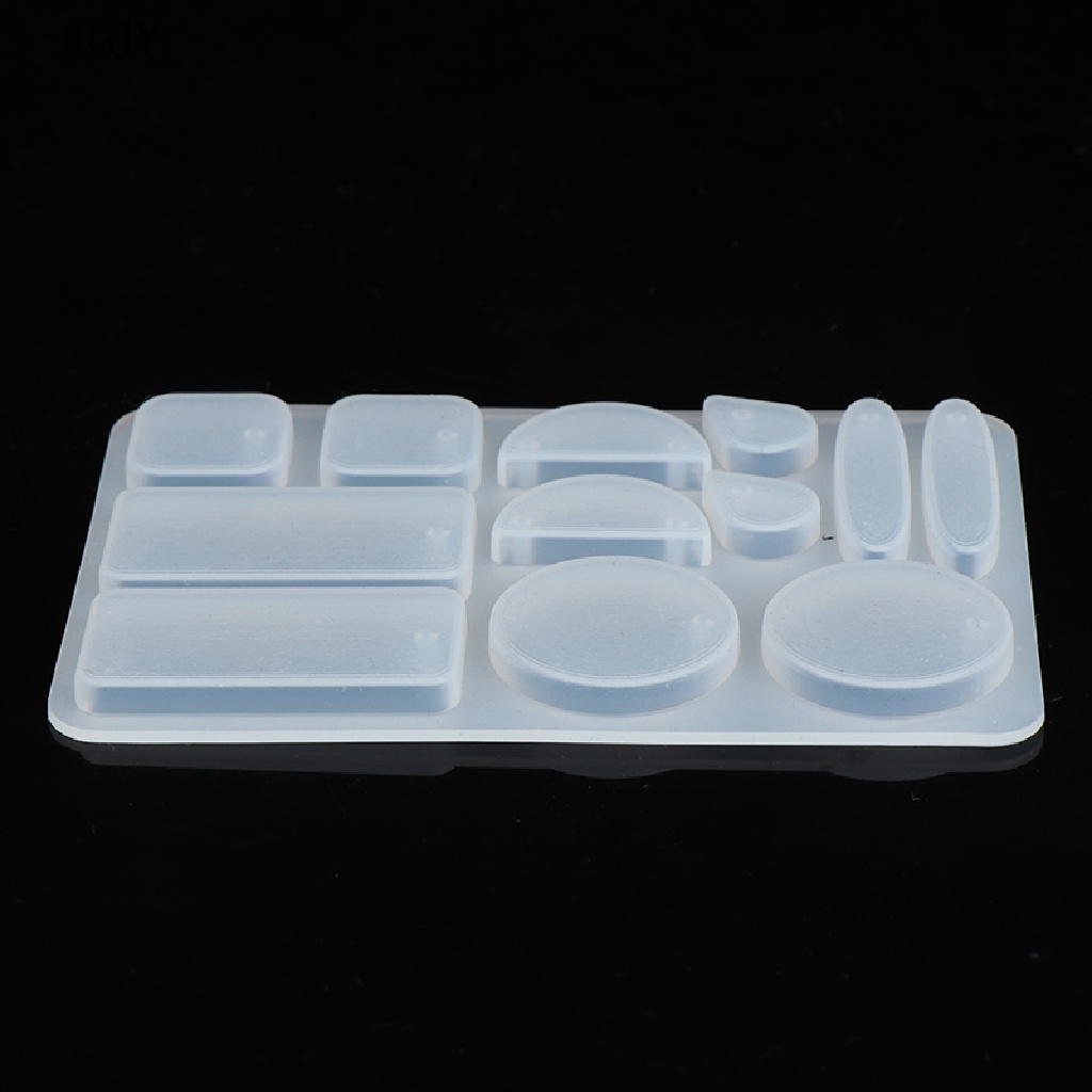 BGJY Silicone Earring Pendant Resin Mold Casting Mould Tool DIY Epoxy Making NEW