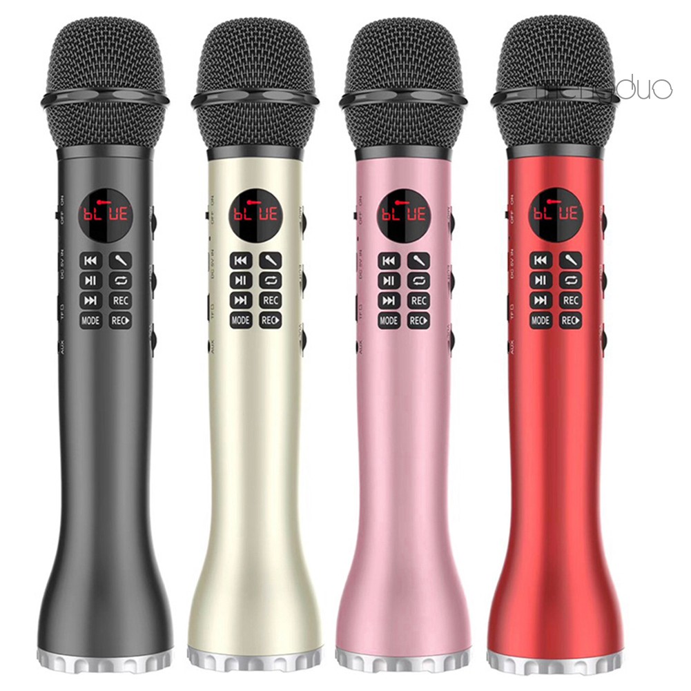 Loa Bluetooth Cầm Tay Hát Karaoke 3 Trong 1 Tiện Dụng