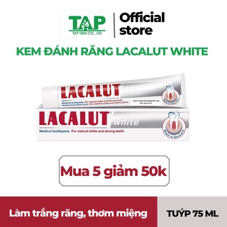 Kem Đánh Răng Lacalut Làm Trắng Răng Vượt Trội Bảo Vệ Men Răng Giảm Ê Buốt Hàng Nhập Khẩu Đức