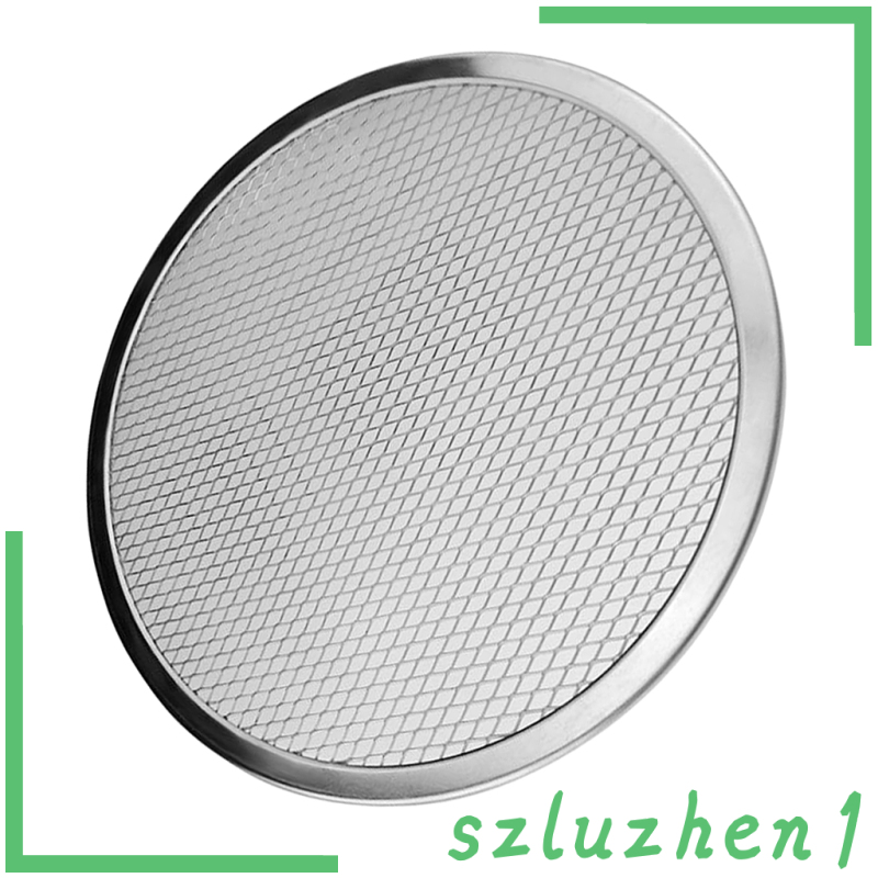 [Hi-tech] Pizza Stones Aluminum Mesh Pizza Screen Pasta Baking Tray Net Pizza 6inch