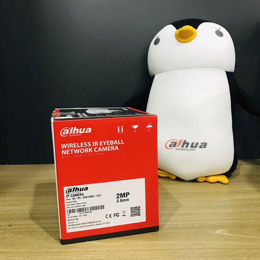 Camera WIFI IP Dahua DH-IPC-HDW1230DT- STW 1080P 2MP - Đàm Thoại 2 Chiều