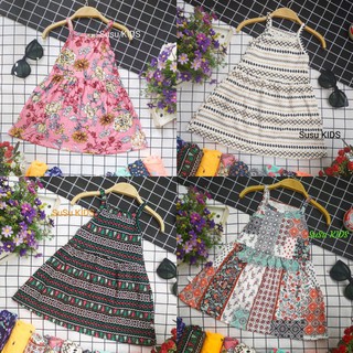 Váy cotton cho bé gái cực mát, cực xinh