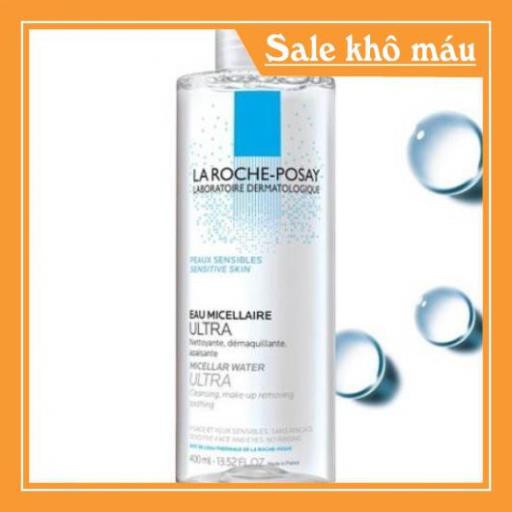 Nước tẩy trang Laroche Posay 400ml , nước tẩy trang dành Cho da nhạy cảm