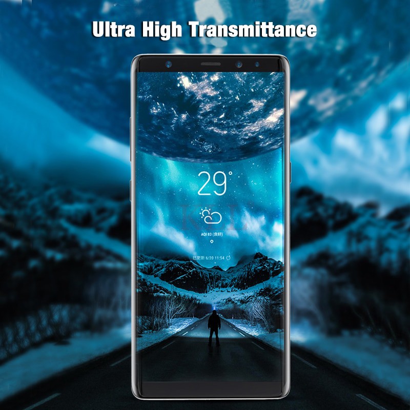 4D Full Tempered Glass Samsung S6 S7 S8 S9 S10 NOTE 8 9 10 PLUS PRO EDGE kính cường