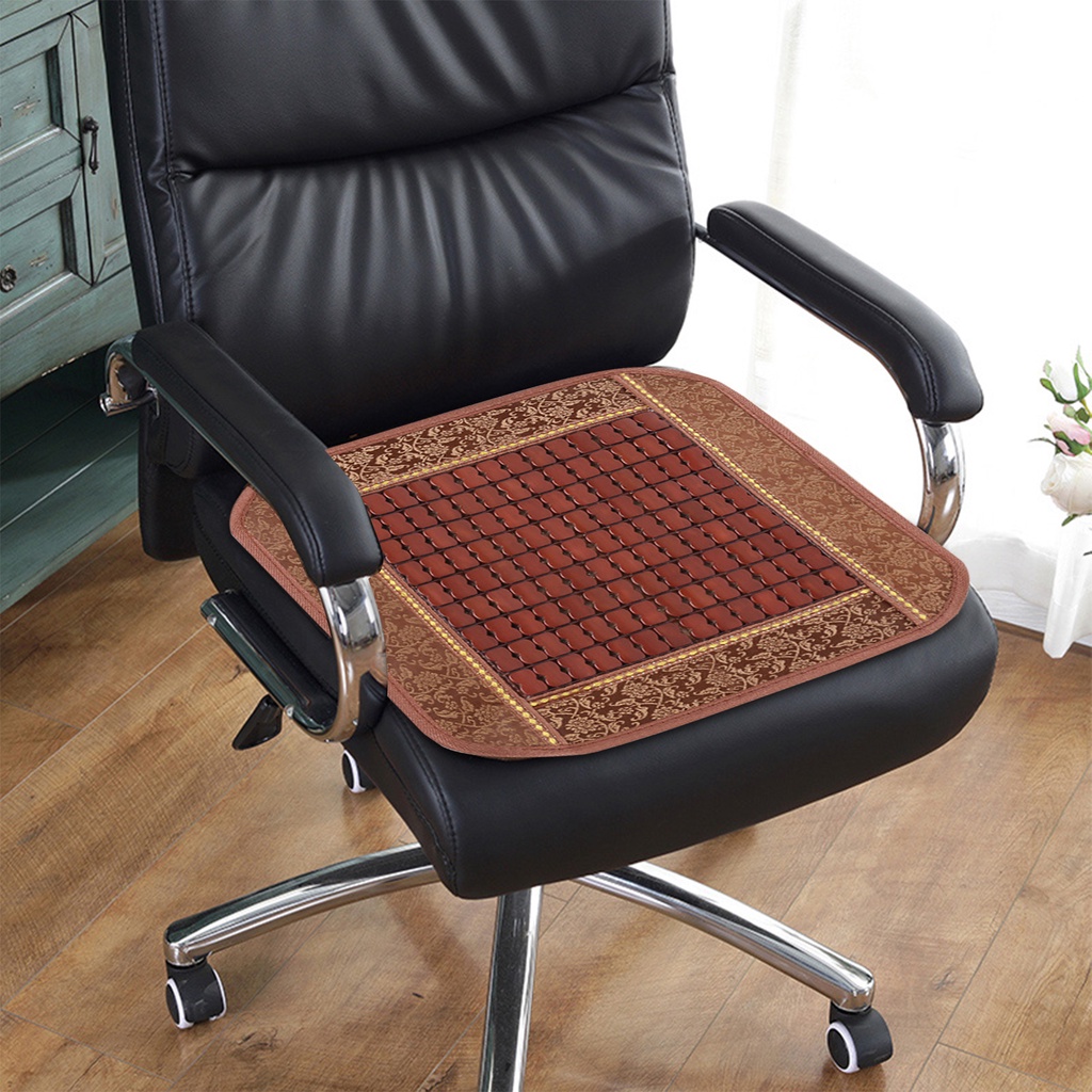 Lót Ghế Trúc Vuông Kích Thước  45x45 Cho Xe Ô tô, Ghế Văn Phòng